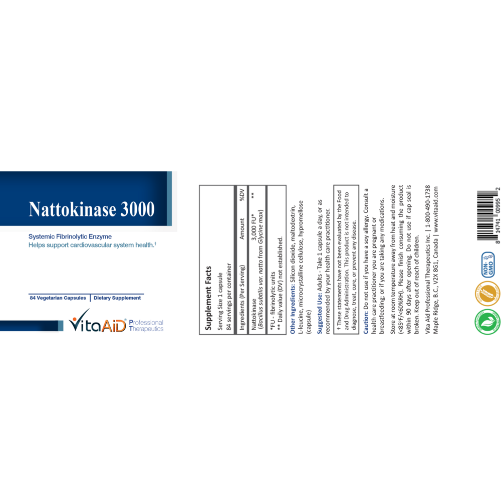 Product image for Nattokinase 3000.
