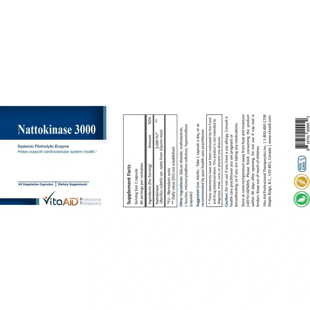 Product image for Nattokinase 3000.
