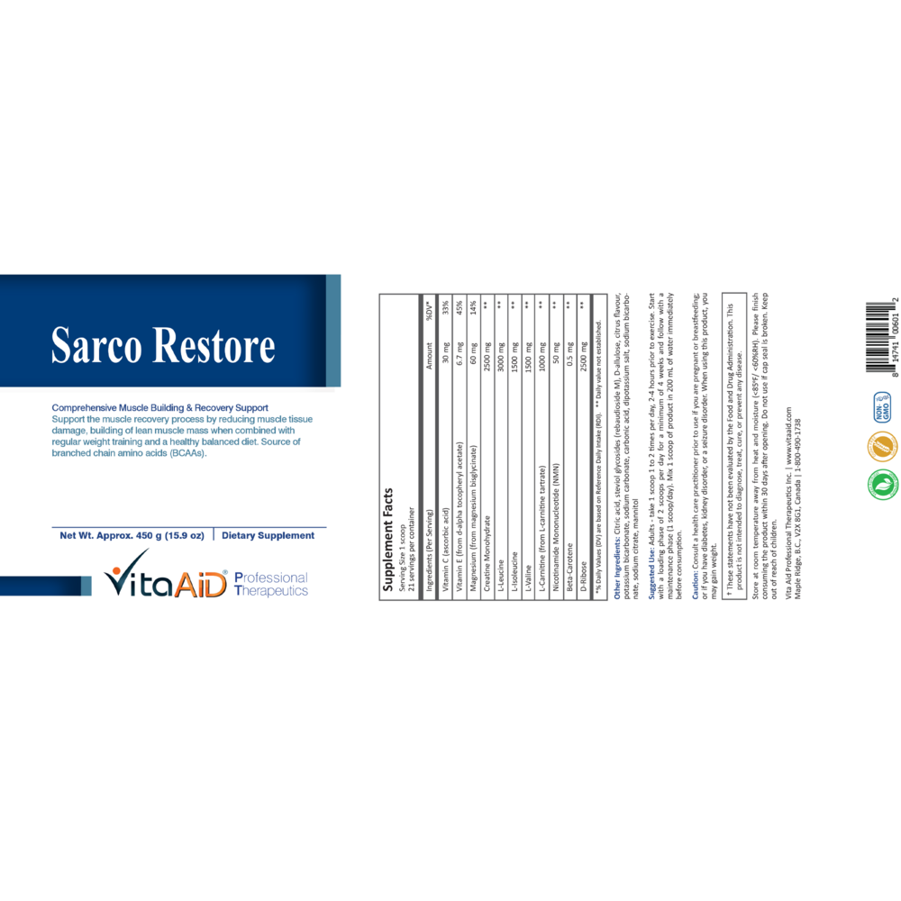 Product image for Sarco Restore.