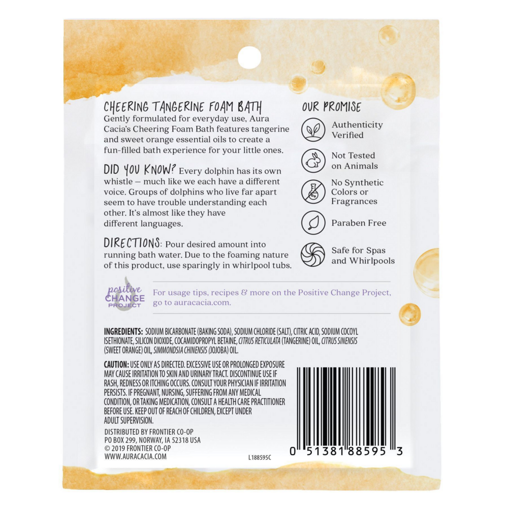 Product image for Cheering Foam Bath.