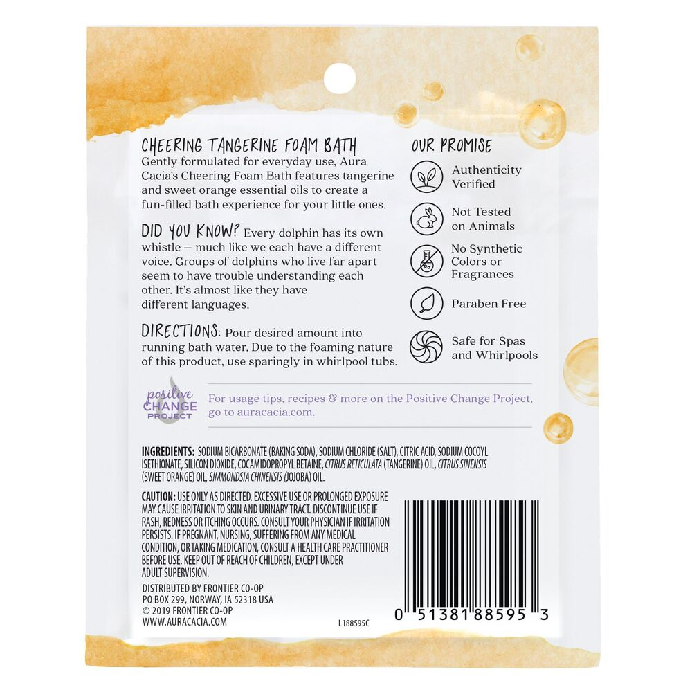 Product image for Cheering Foam Bath.