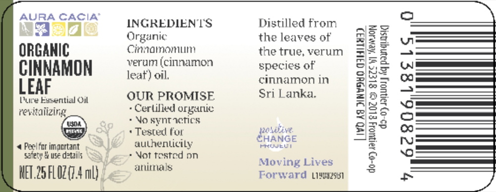 Product image for Cinnamon Leaf Organic Ess Oil.