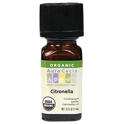 Citronella Organic Essential Oil 0.25 Ounces