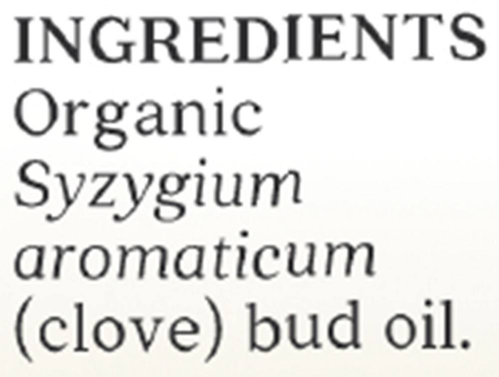 Product image for Clove Bud Organic Essential Oil.