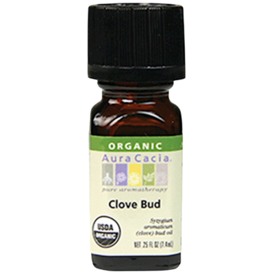 Clove Bud Organic Essential Oil 0.25 Ounces