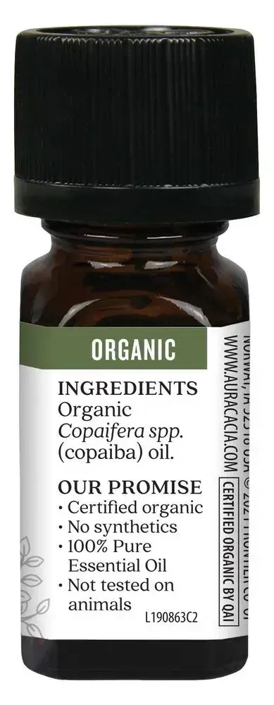 Product image for Copaiba Organic Essential Oil.