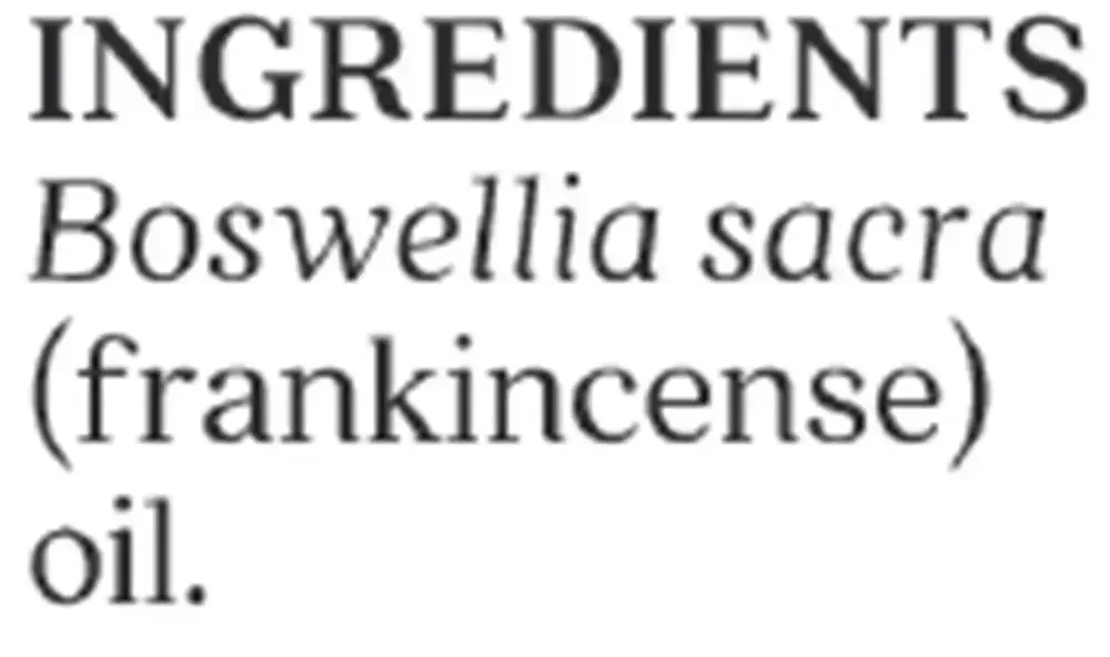 Product image for Frankincense Essential Oil.