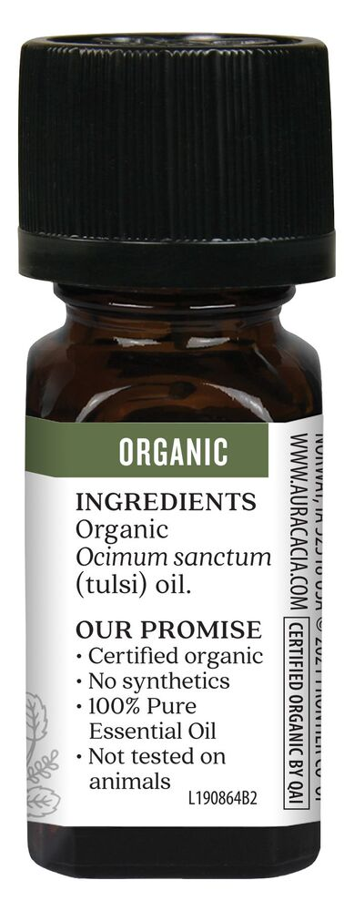 Product image for Holy Basil Org Essential Oil .25 fl oz.