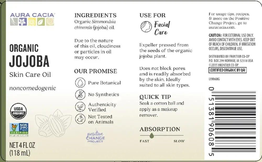 Product image for Jojoba Organic Skin Care Oil.
