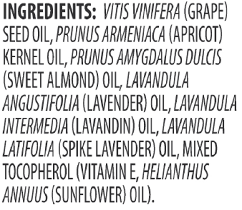 Product image for Relaxing Lavender Body Oil.