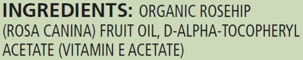 Product image for Rosehip Oil Organic.