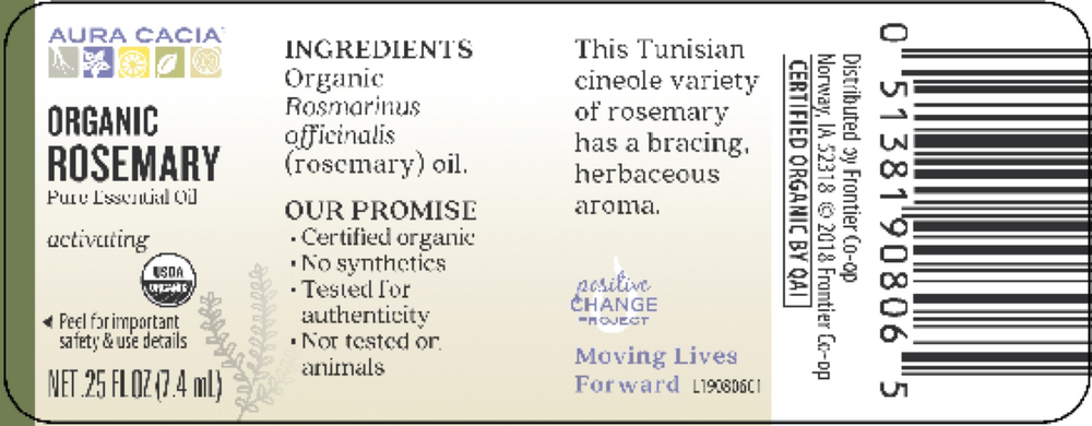 Product image for Rosemary Organic Essential Oil.