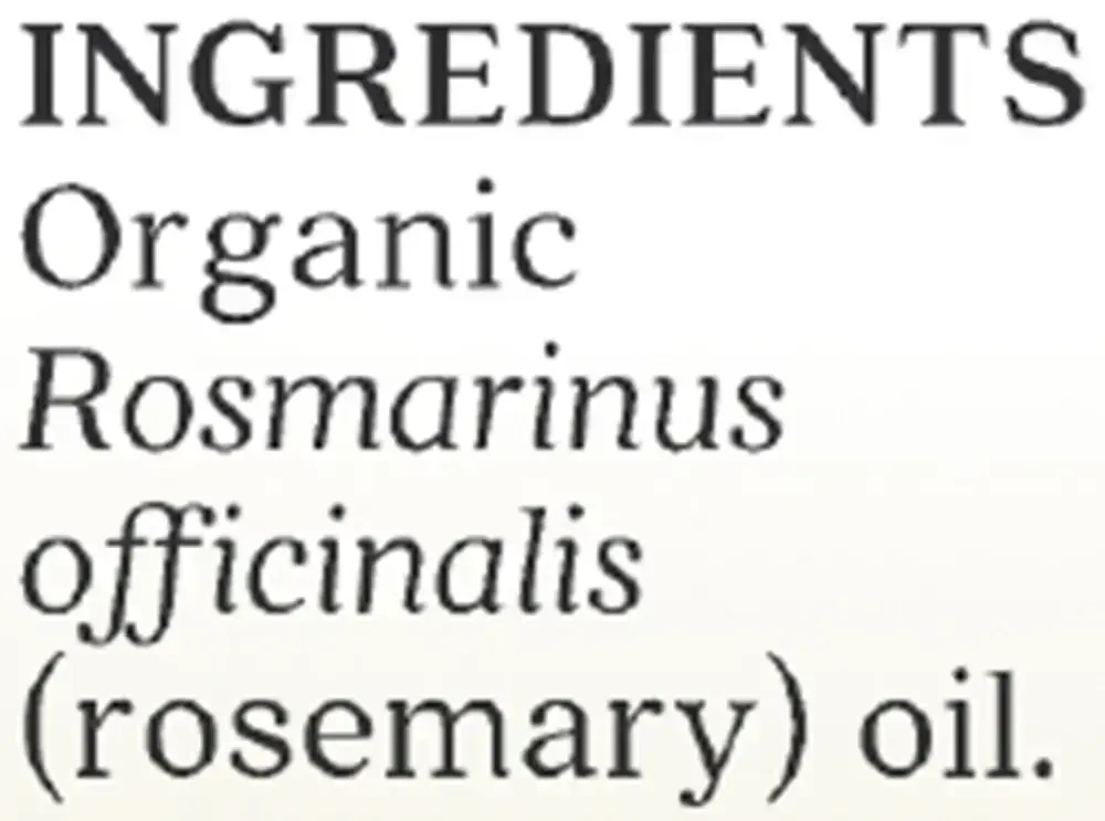 Product image for Rosemary Organic Essential Oil.