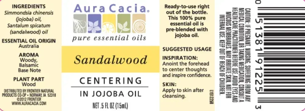 Product image for Sandalwood in Jojoba.