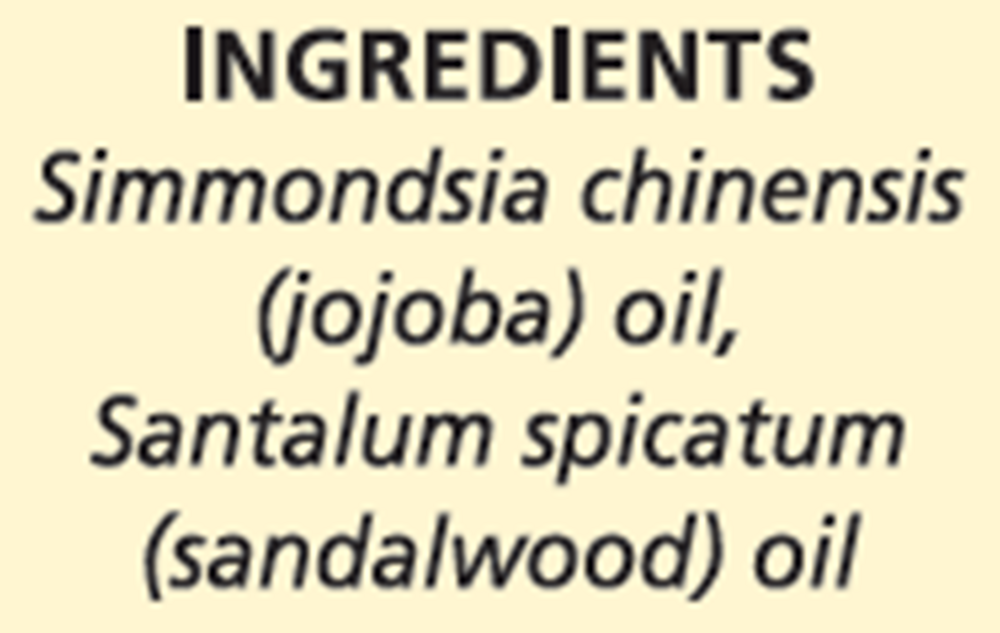 Product image for Sandalwood in Jojoba.