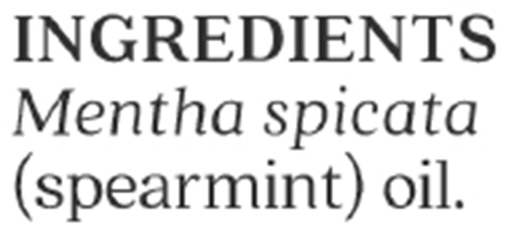Product image for Spearmint Essential Oil.