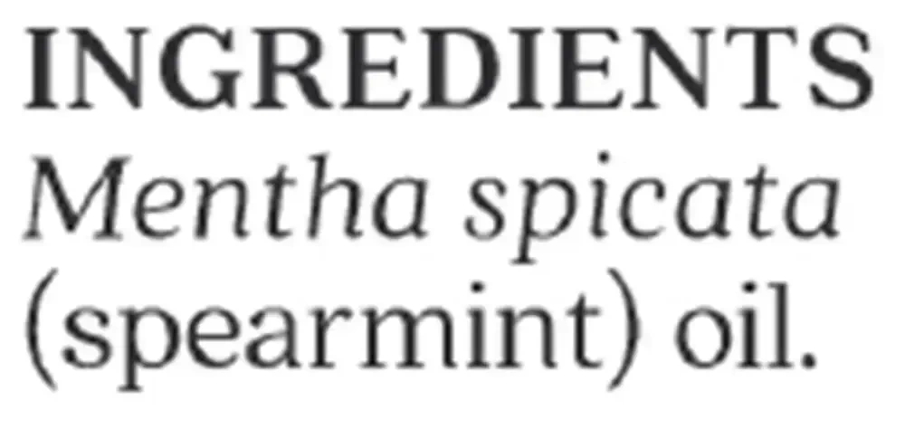 Product image for Spearmint Essential Oil.