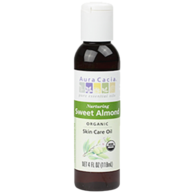 Sweet Almond Organic Skin Care Oil 4 Ounces