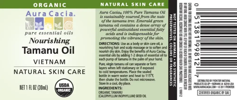 Product image for Tamanu Oil Organi.