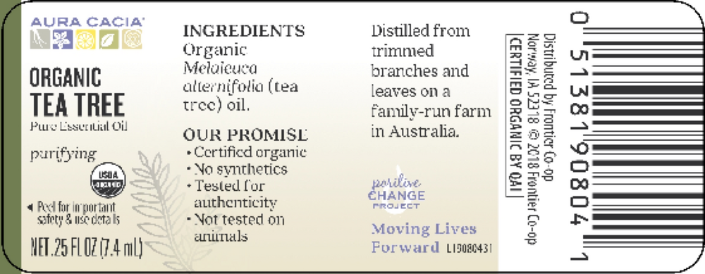 Product image for Tea Tree Organic Essential Oil.