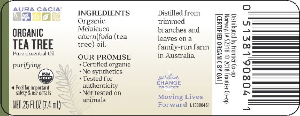 Product image for Tea Tree Organic Essential Oil.