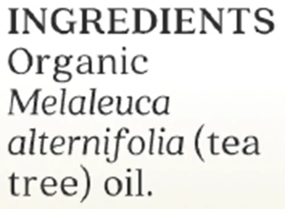 Product image for Tea Tree Organic Essential Oil.
