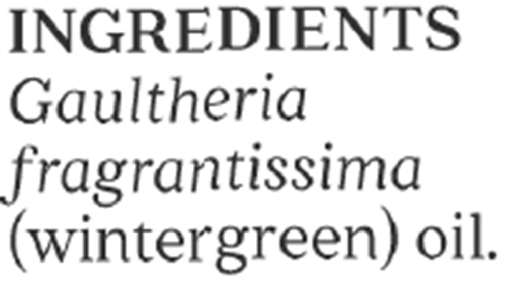 Product image for Wintergreen Essential Oil.