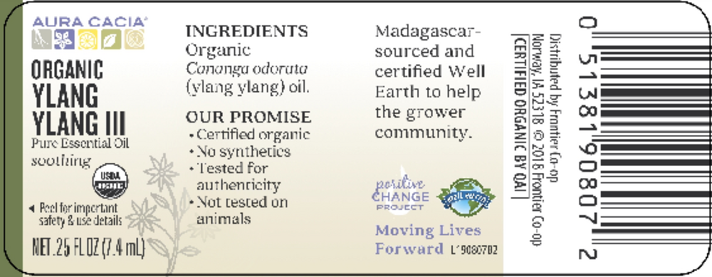 Product image for Ylang Ylang III organic Ess Oil.