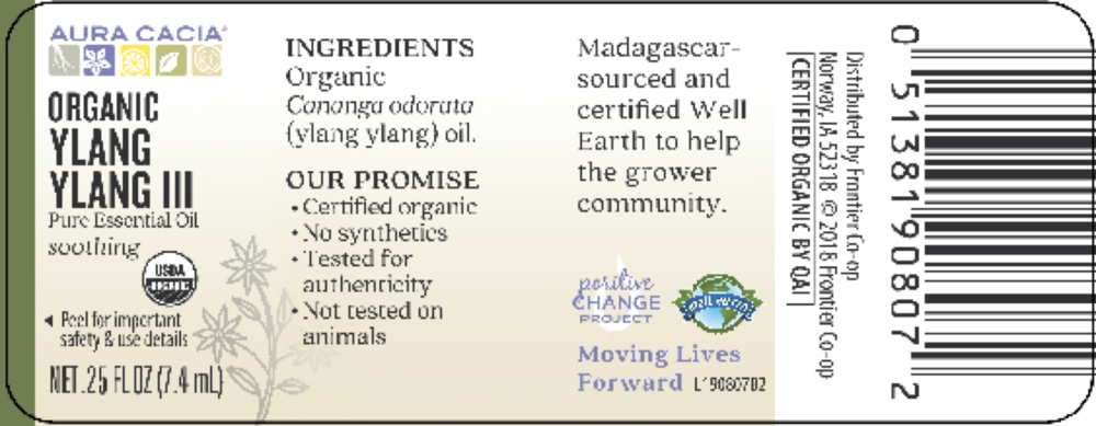 Product image for Ylang Ylang III organic Ess Oil.