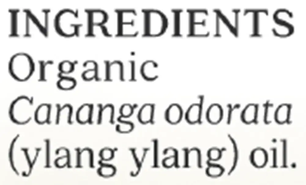 Product image for Ylang Ylang III organic Ess Oil.