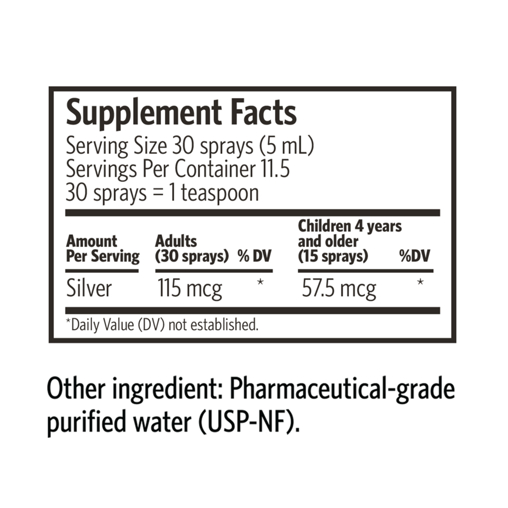 Product image for Silver Hydrosol Argentyn 23 Pro Spray.