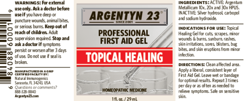 Product image for Argentyn 23 Professional First Aid Gel.