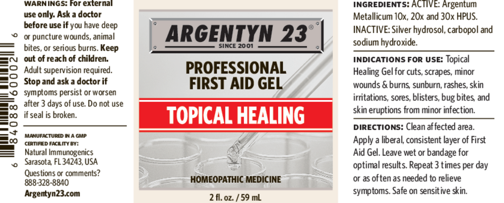 Product image for Argentyn 23 Professional First Aid Gel.