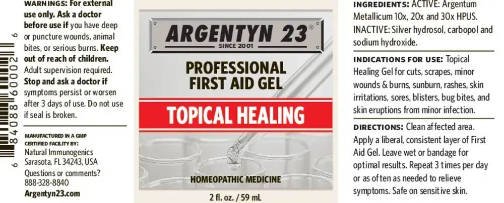 Product image for Argentyn 23 Professional First Aid Gel.