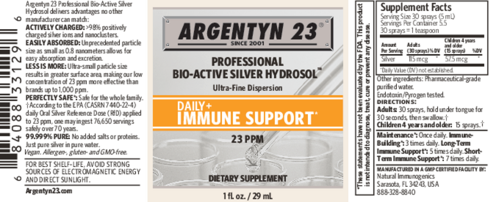 Product image for Silver Hydrosol Argentyn 23 Pro Spray.