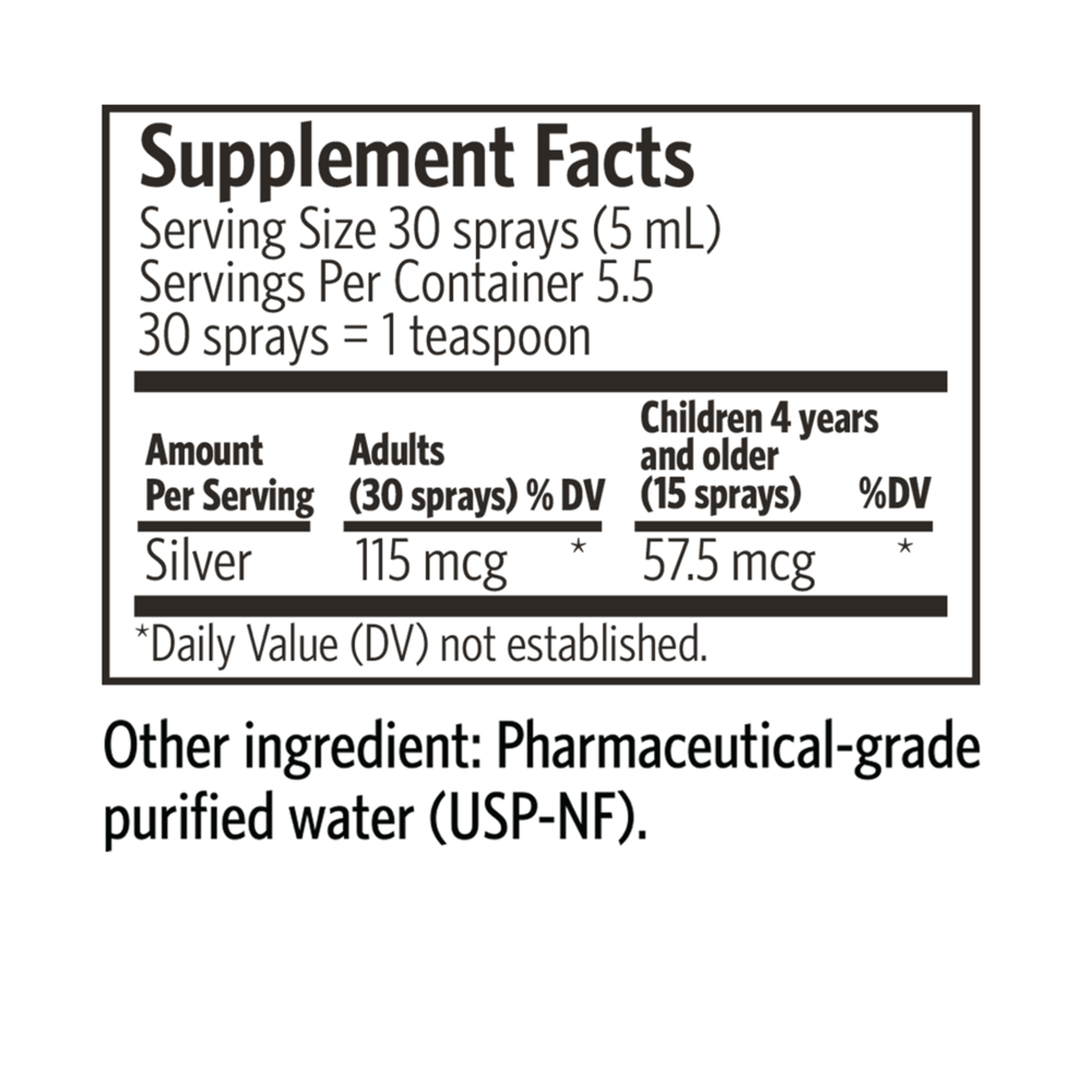 Product image for Silver Hydrosol Argentyn 23 Pro Spray.