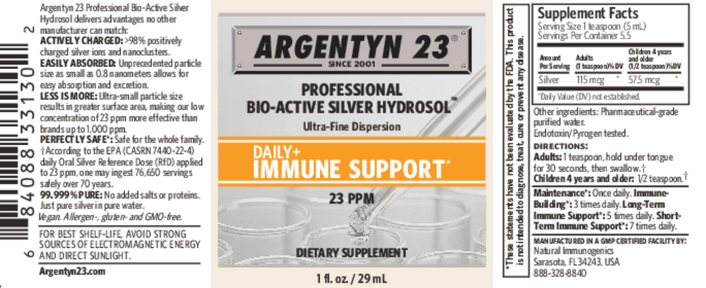 Product image for Silver Hydrosol Argentyn 23 Pro.