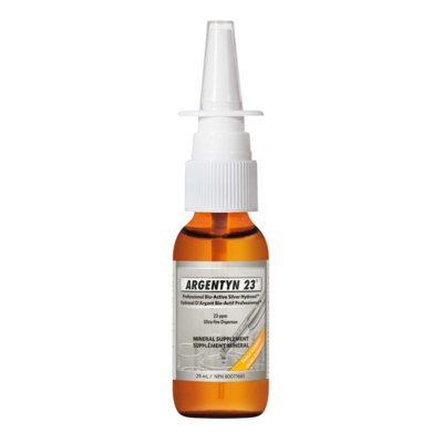 Professional Bio-Active Silver Hydrosol™ Vertical Spray, 23 PPM 29 Milliliters