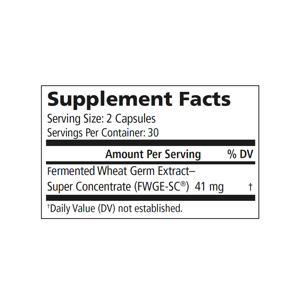 Product image for Metatrol Pro Fermented Wheat Germ Extract.