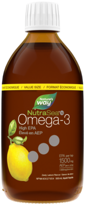 NutraSea HP Omega-3 Lemon 500 Milliliters