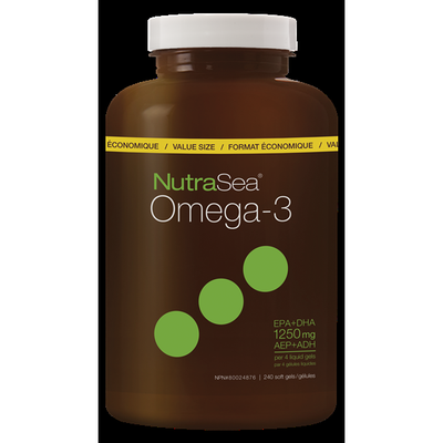 NutraSea® Omega-3 Liquid Gels (Lemon) product image