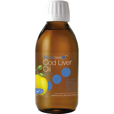 NutraSea® Cod Liver Oil - Lemon product image