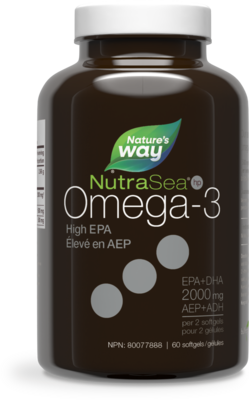 Product image for NutraSea Omega-3 Fresh Mint (60 Softgels).