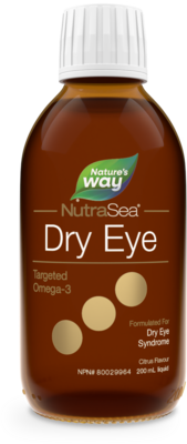 NutraSea Dry Eye Targeted Omega-3 Citrus 200ml