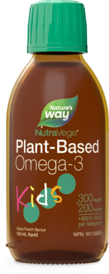 NutraVege Plant-Based Omega-3 Kids 150 Milliliters