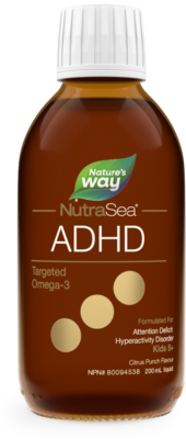 NutraSea ADHD Targeted Omega-3 Citrus Punch 200ml 200 Milliliters