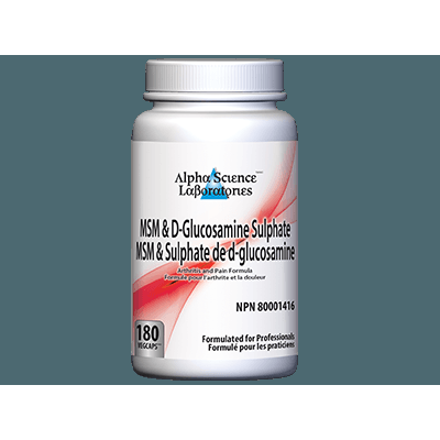 MSM & D-Glucosamine Sulphate product image