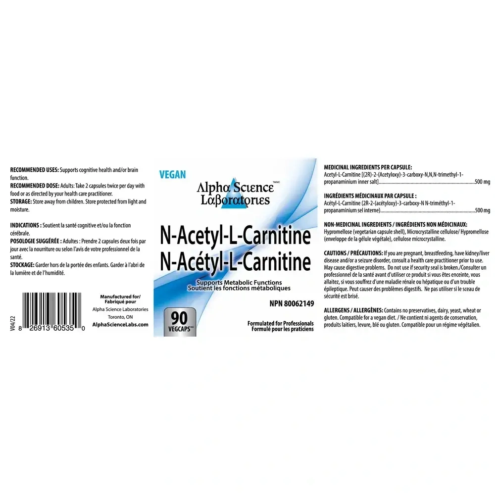 Product image for N-Acetyl-L-Carnitine.