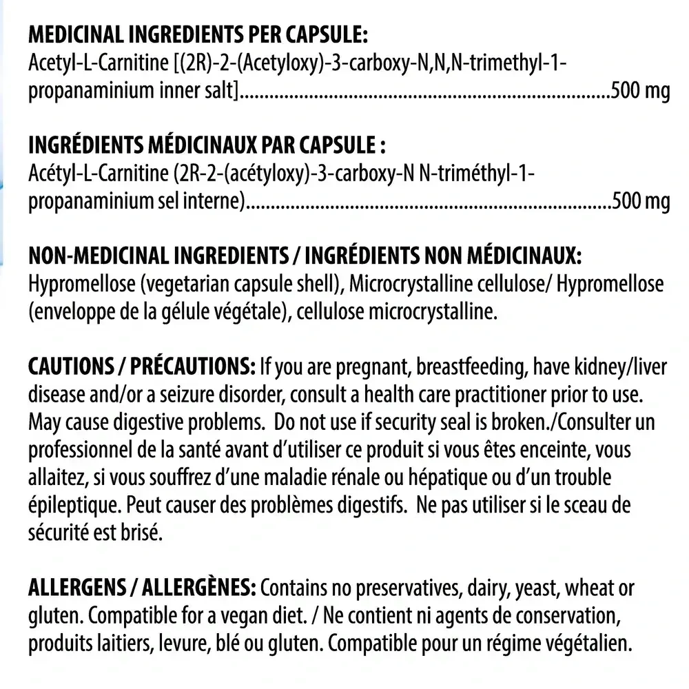 Product image for N-Acetyl-L-Carnitine.