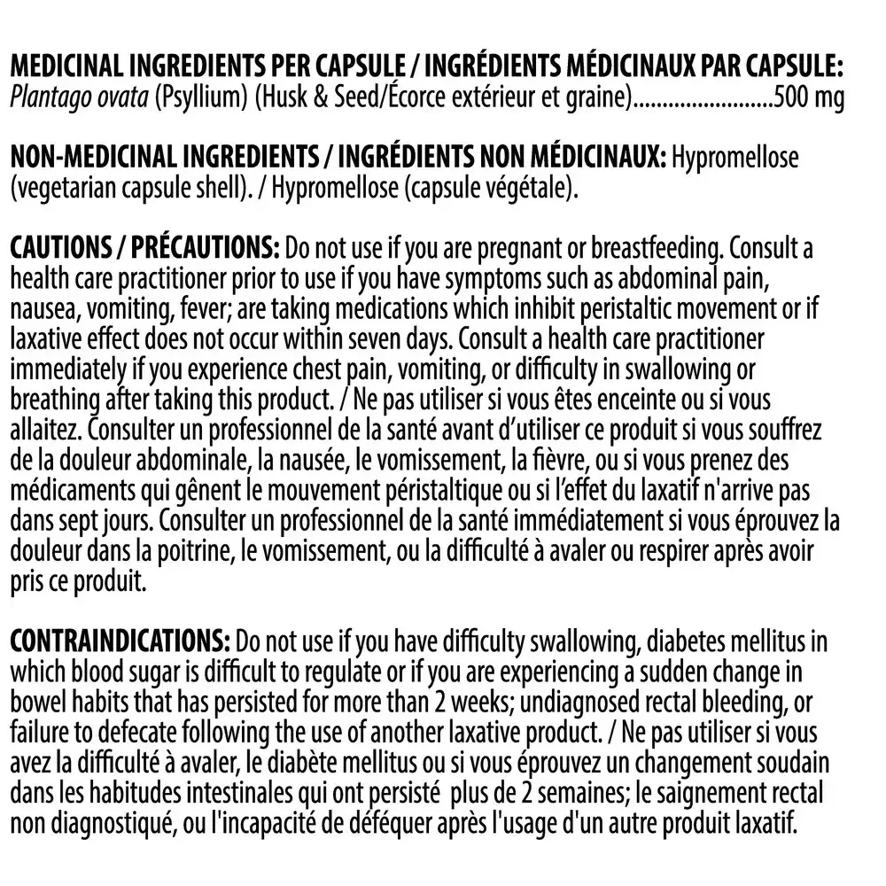 Product image for Psyllium.